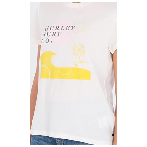 Hurley Γυναικεία κοντομάνικη μπλούζα Daisy Relaxed Girlfriend Short Sleeve T-Shirt